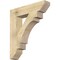 Ekena Millwork Merced Slat Rough Sawn Bracket, Douglas Fir, 6"W x 30"D x 34"H BKT06X30X34MRC06RDF - alternate 1